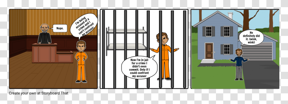 Cartoon, Prison, Person, Human Transparent Png