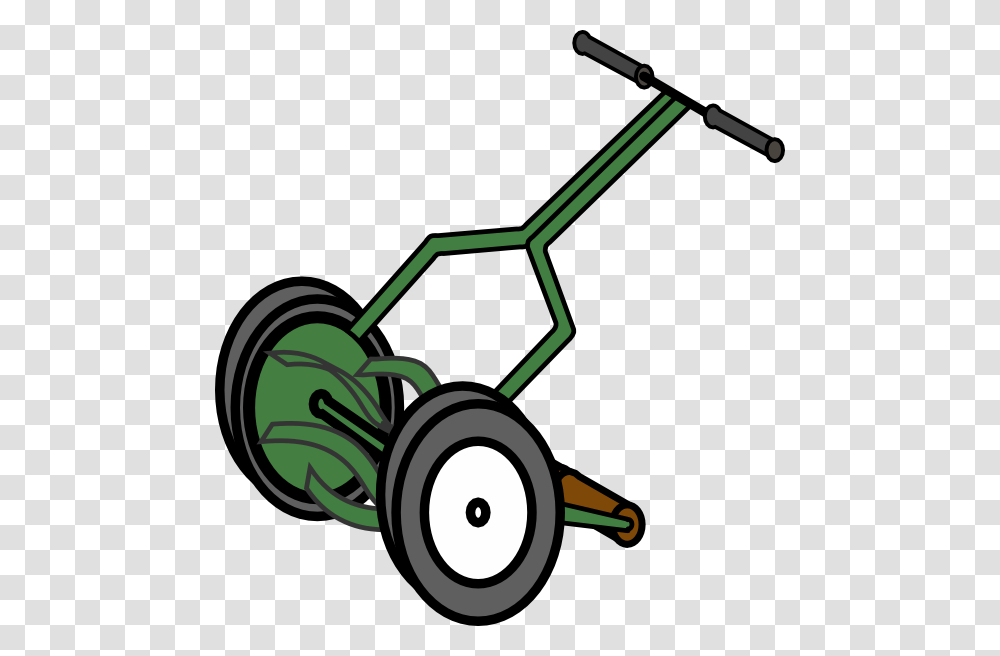 Cartoon Push Reel Lawn Mower Clip Art, Tool, Vehicle, Transportation, Wheel Transparent Png