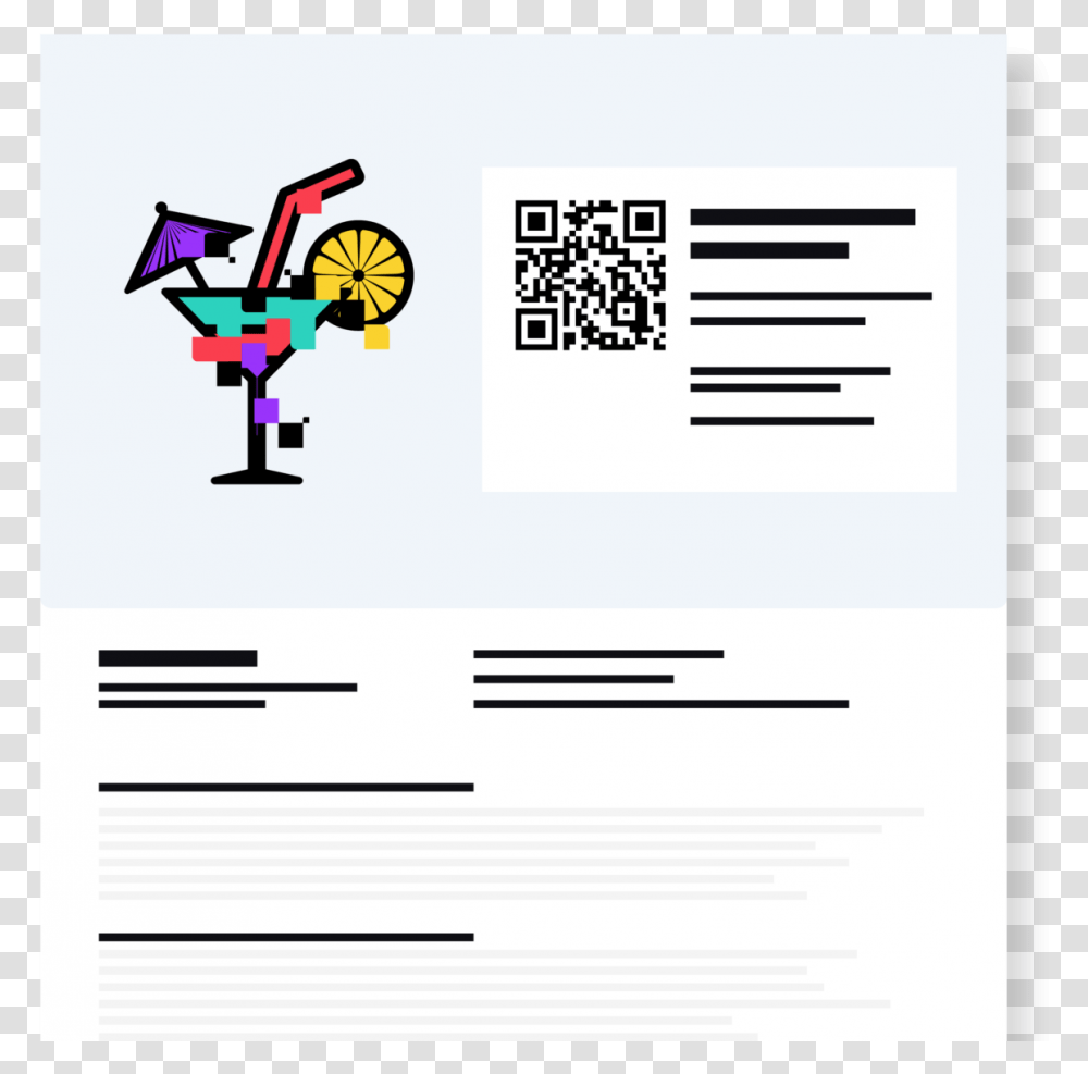 Cartoon, QR Code Transparent Png