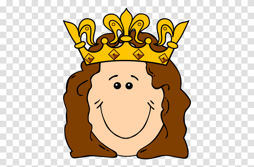 Cartoon Queen Crown Clip Art Queen With A Crown Clipart, Accessories, Accessory, Jewelry Transparent Png