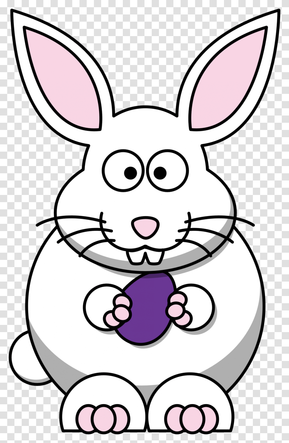 Cartoon Rabbit Clipart, Rodent, Mammal, Animal, Bunny Transparent Png