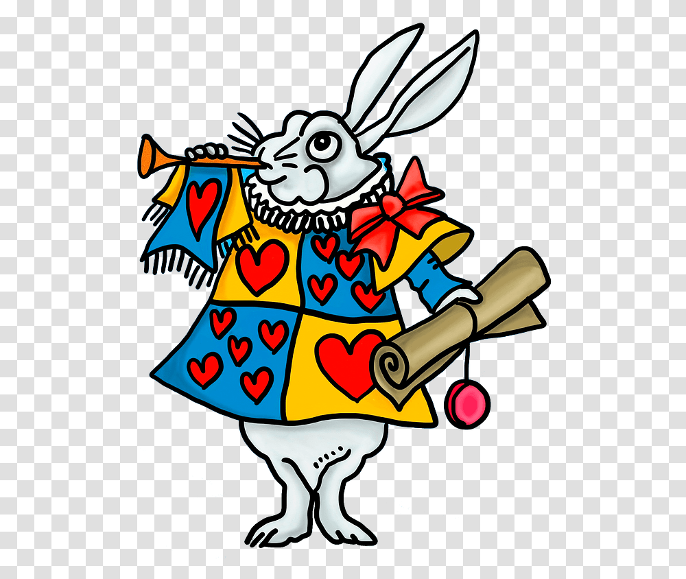 Cartoon Rabbit Clipart White Rabbit, Performer, Drawing, Magician Transparent Png