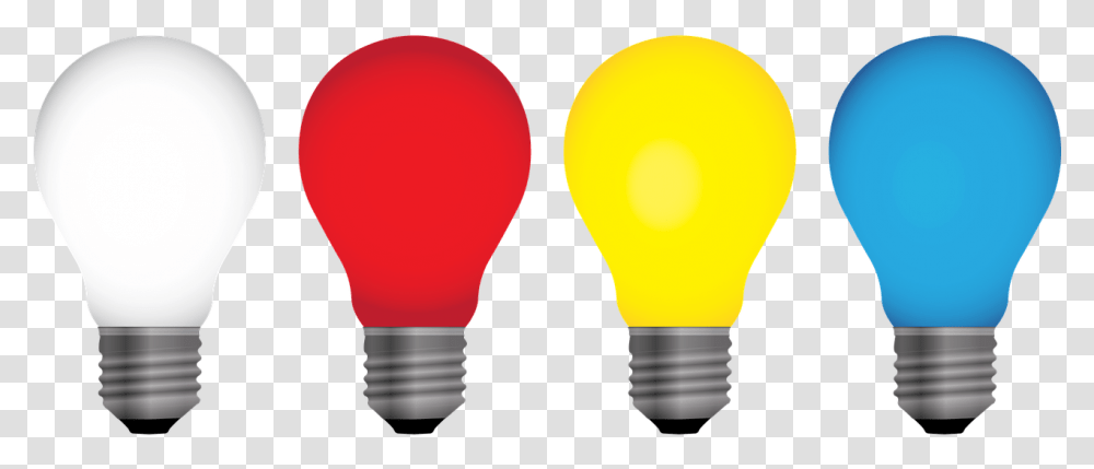 Cartoon Red Colored Light Bulbs, Balloon, Lightbulb, LED Transparent Png