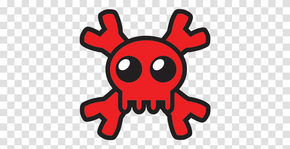 Cartoon Red Skull, Animal, Plush, Toy, Outdoors Transparent Png