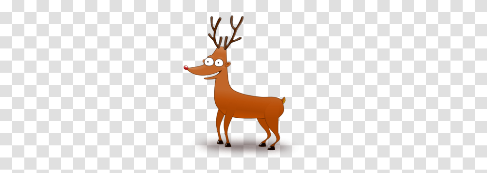 Cartoon Reindeer Clip Art, Wildlife, Mammal, Animal, Elk Transparent Png