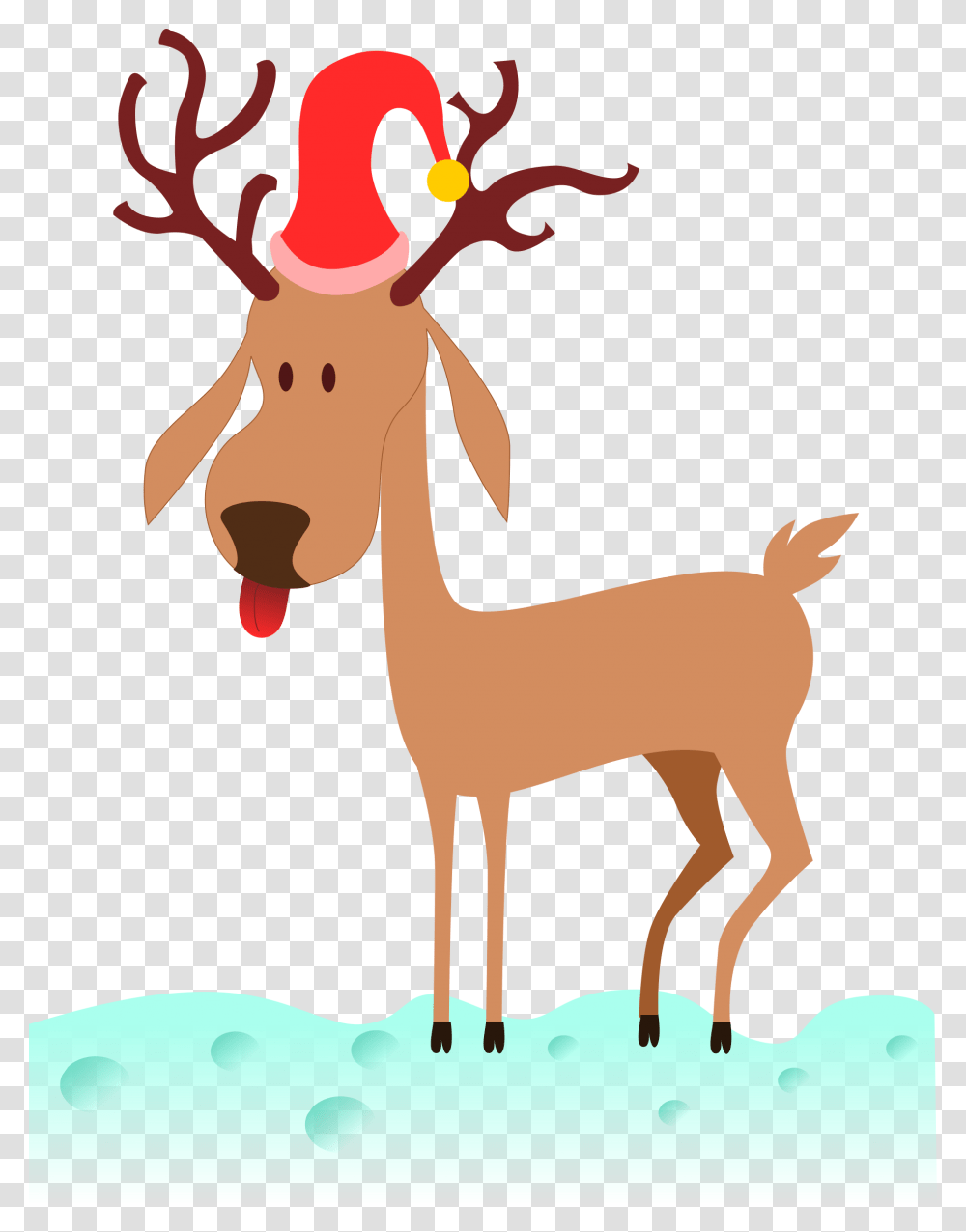 Cartoon Reindeer Clip Arts Reindeer, Mammal, Animal, Wildlife, Hand Transparent Png