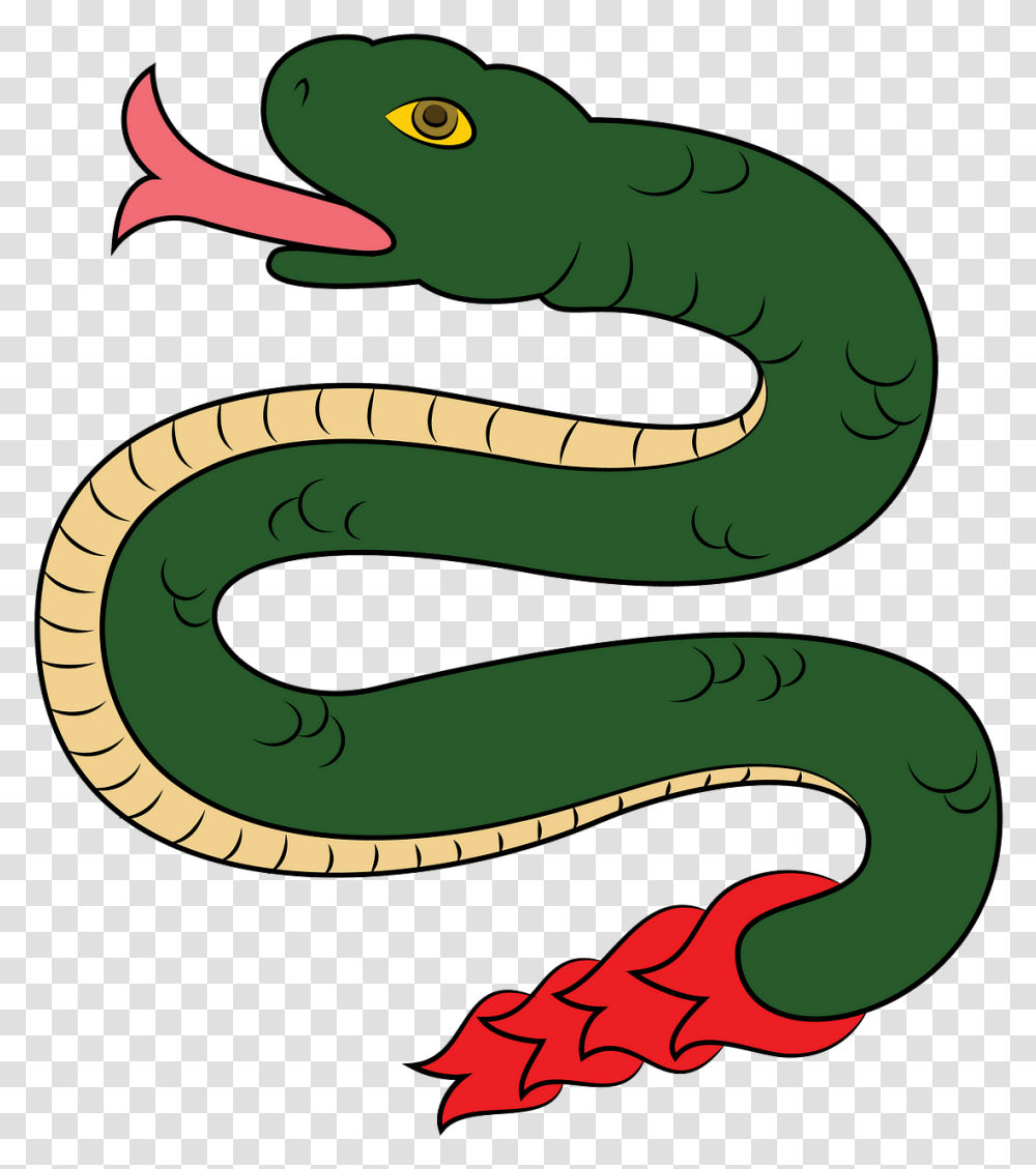 Cartoon, Reptile, Animal, Snake Transparent Png