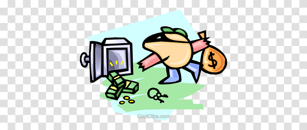 Cartoon Robber Royalty Free Vector Clip Art Illustration Transparent Png