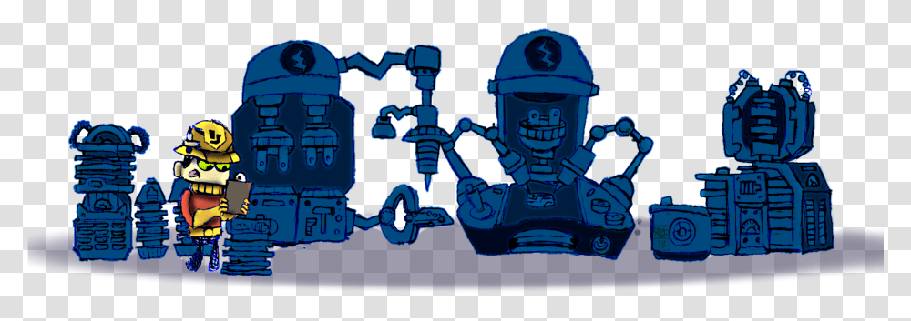 Cartoon, Robot, Helmet, Apparel Transparent Png