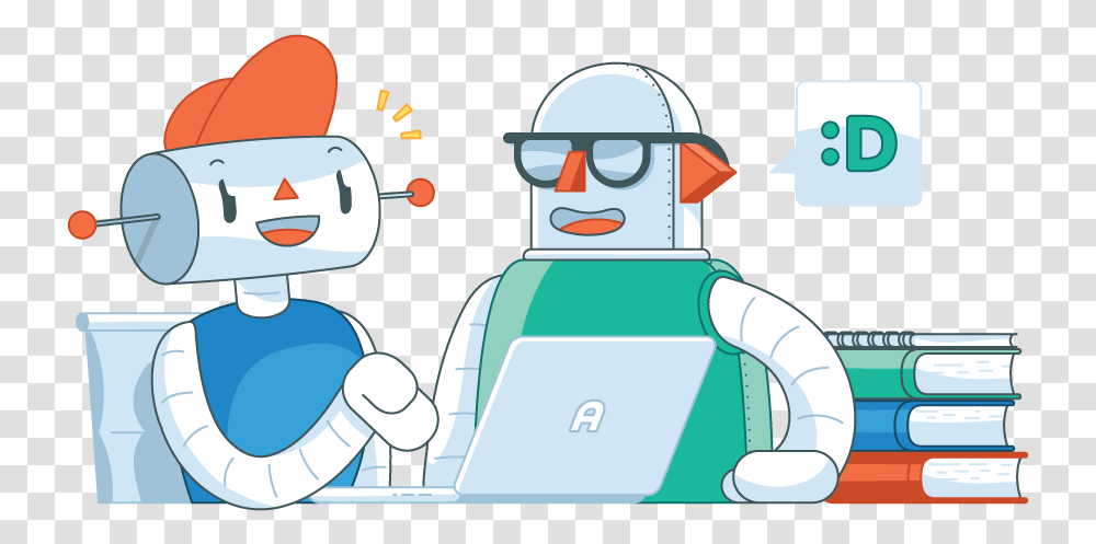 Cartoon, Robot Transparent Png