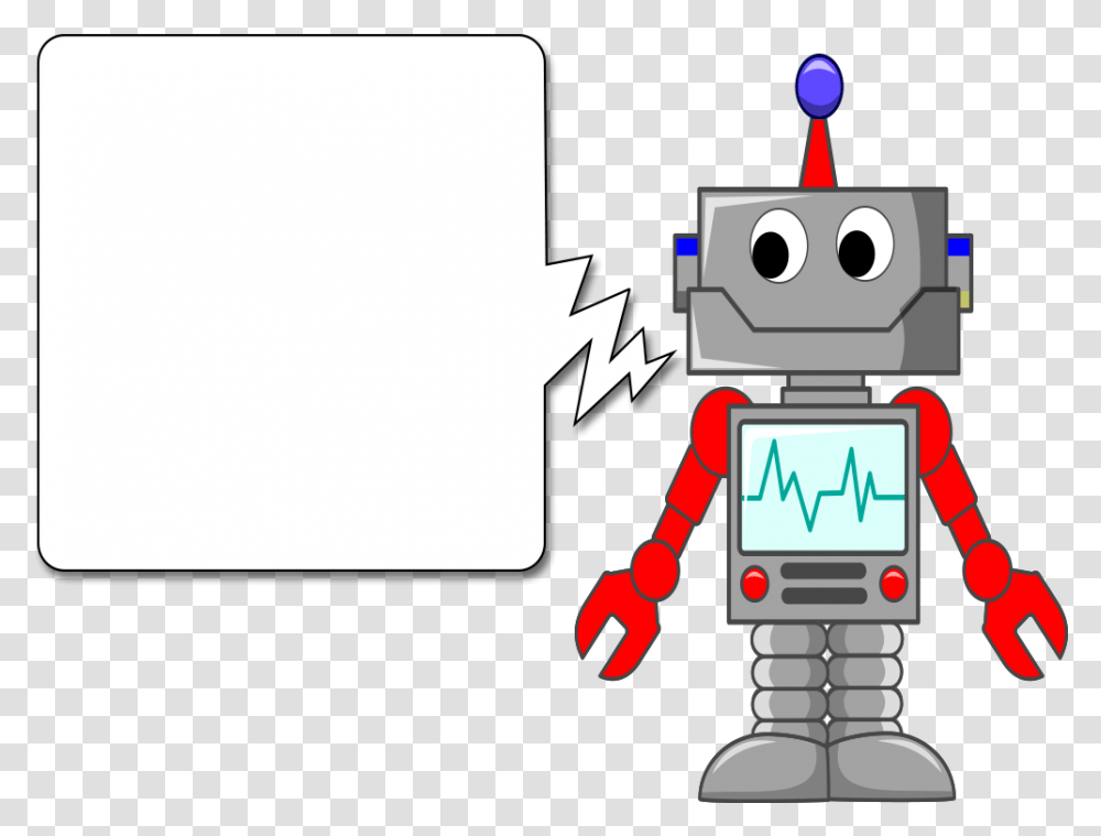 Cartoon Robots With Blank Backgrounds Transparent Png