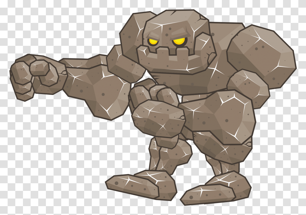 Cartoon Rock, Toy, Robot, Nature, Outdoors Transparent Png