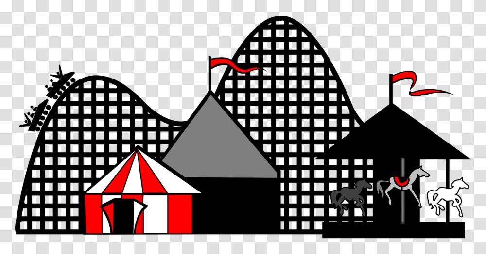 Cartoon Roller Coaster Roller Coaster Clipart, Triangle, Bird, Animal Transparent Png