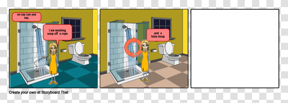 Cartoon, Room, Indoors, Bathroom, Person Transparent Png