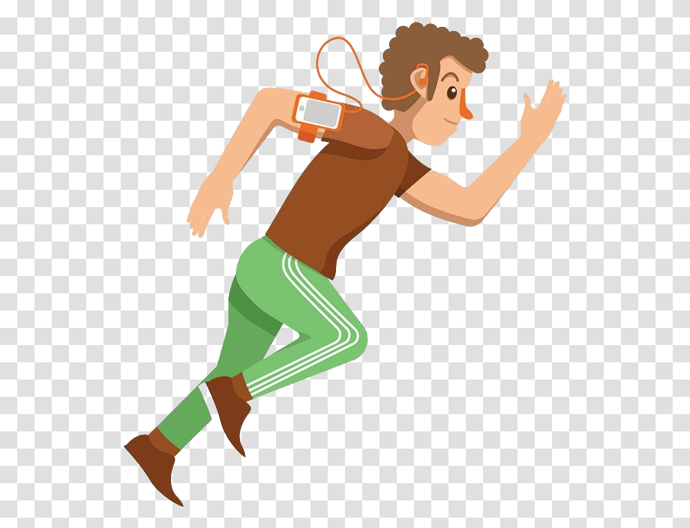 Cartoon Running Man, Person, Toy, Leisure Activities Transparent Png
