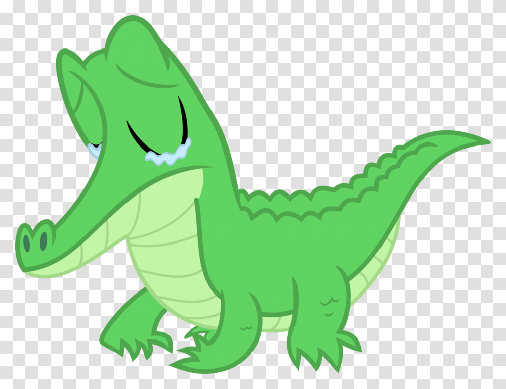 Cartoon Sad Alligator, Reptile, Animal, Crocodile, Green Transparent Png