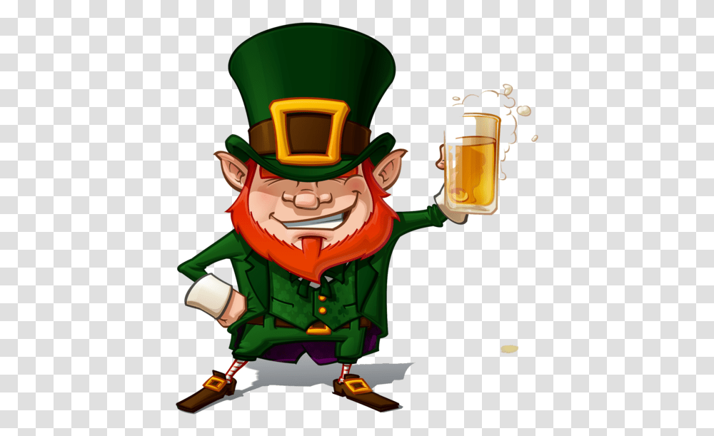 Cartoon Saint Patricks Day Irish People Leprechaun For St Leprechaun, Toy, Elf, Nutcracker, Graphics Transparent Png