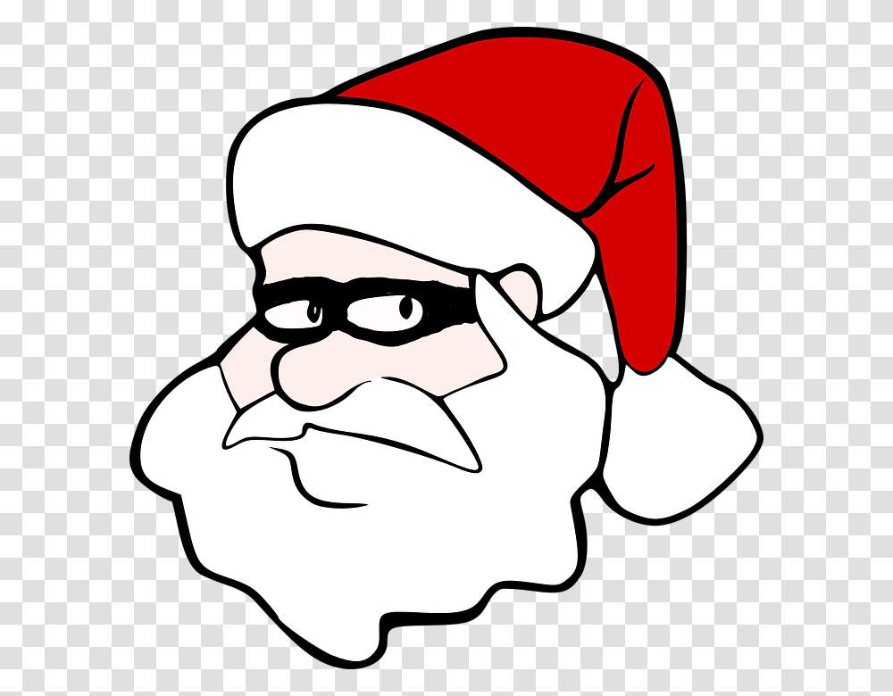 Cartoon Santa Head, Angry Birds, Person, Human, Sunglasses Transparent Png