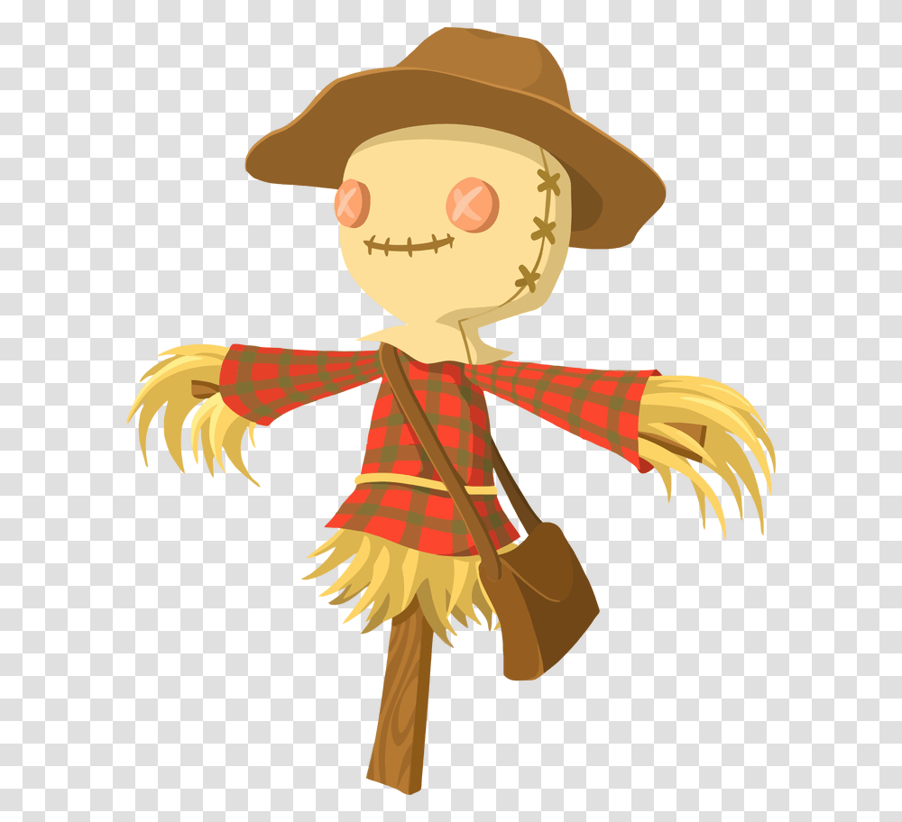 Cartoon Scarecrow Pictures Scarecrow Clipart, Person, Toy, Hat Transparent Png