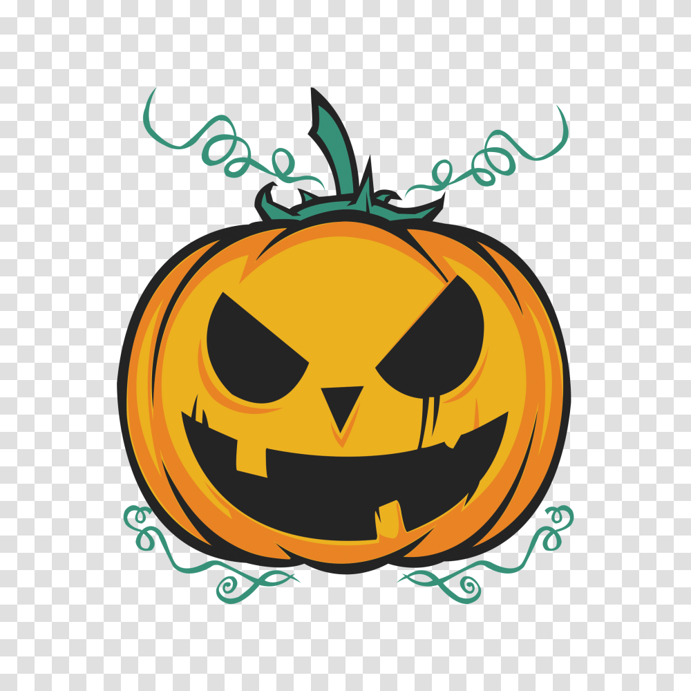 Cartoon Scary Pumpkins Halloween Pumpkin Clipart, Symbol, Batman Logo Transparent Png