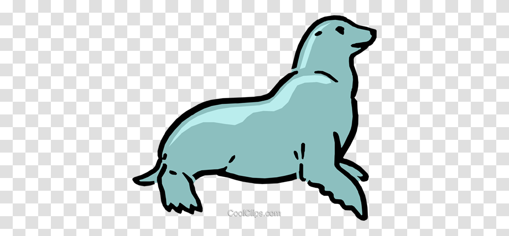 Cartoon Seal Royalty Free Vector Clip Art Illustration, Mammal, Animal, Bird, Antelope Transparent Png