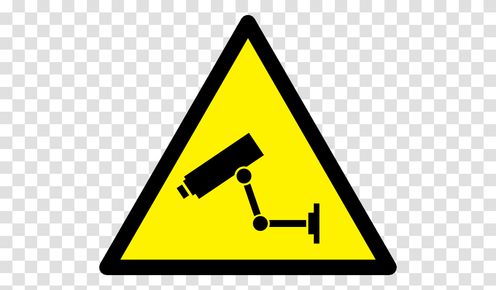 Cartoon Security Cliparts, Triangle, Sign, Road Sign Transparent Png