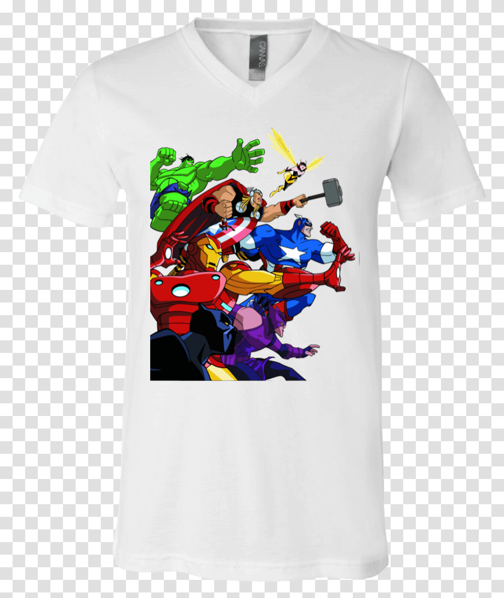 Cartoon Shirt Avengers Earth's Mightiest Heroes, Leisure Activities, T-Shirt, Person Transparent Png