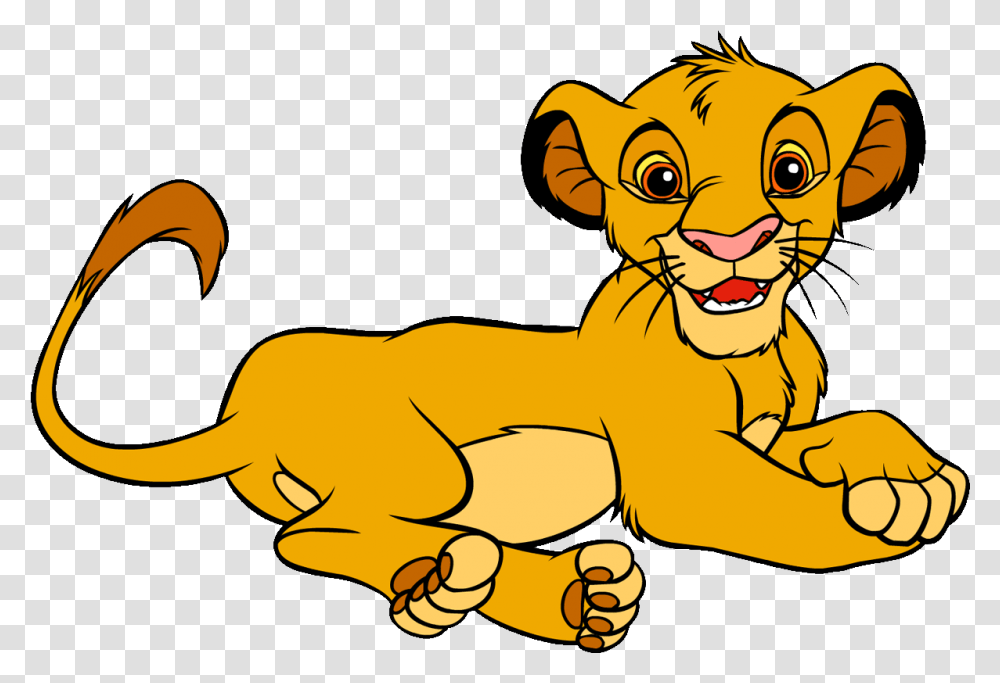 Cartoon Simba Lion King, Face, Mammal, Animal Transparent Png