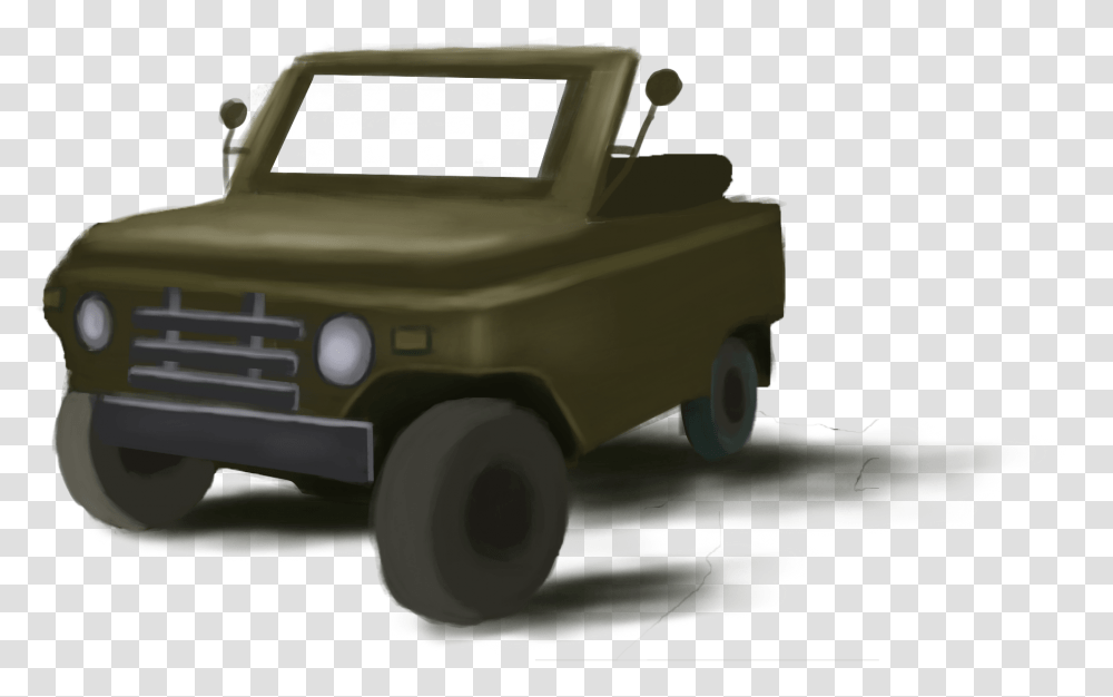 Cartoon Simple Chariot Jeep And Psd Model Car Jeep, Wheel, Machine, Car Wheel, Tire Transparent Png