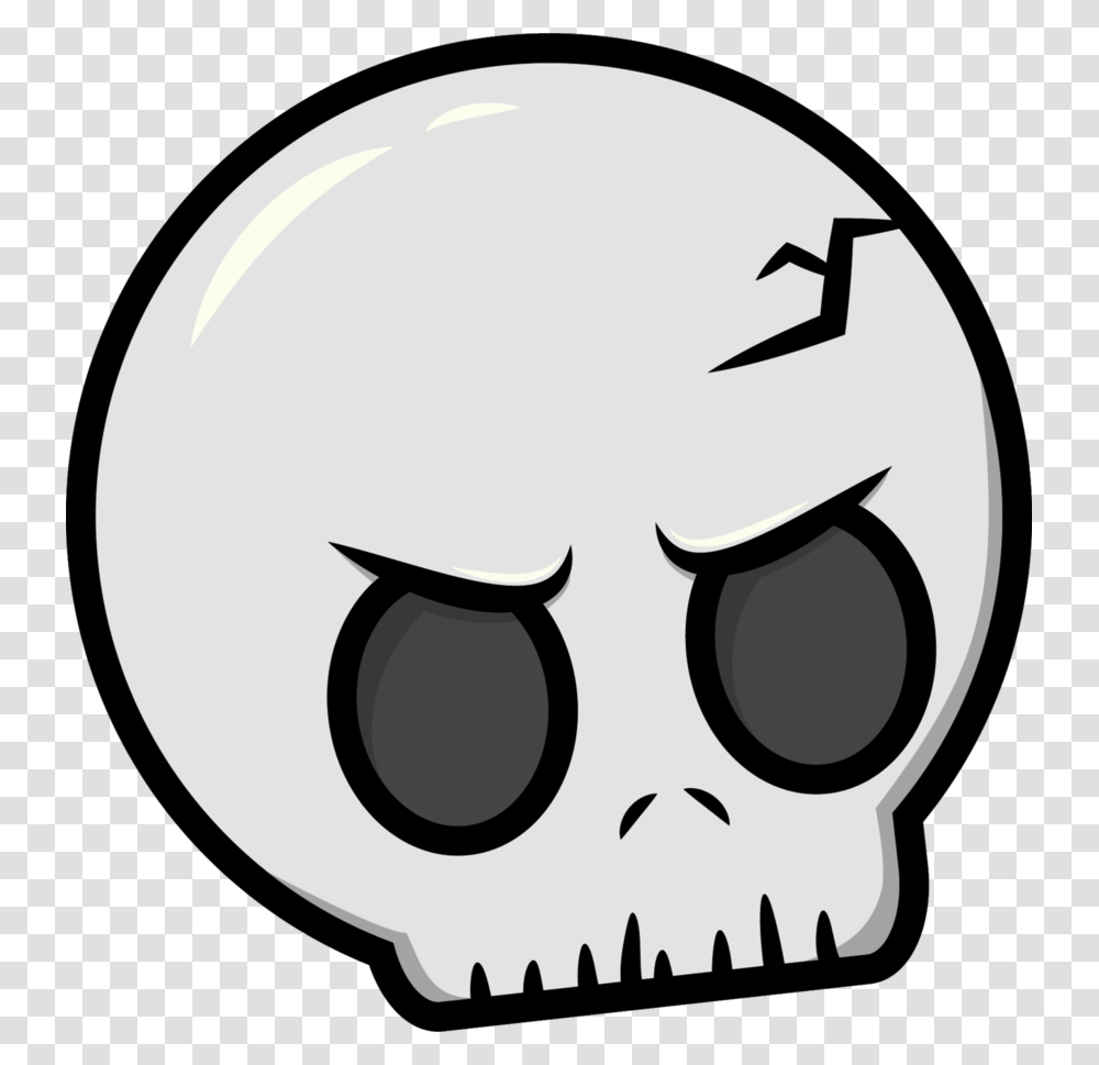 Cartoon Skeleton Head Clipart Cartoon Skull, Face, Label, Alien Transparent Png
