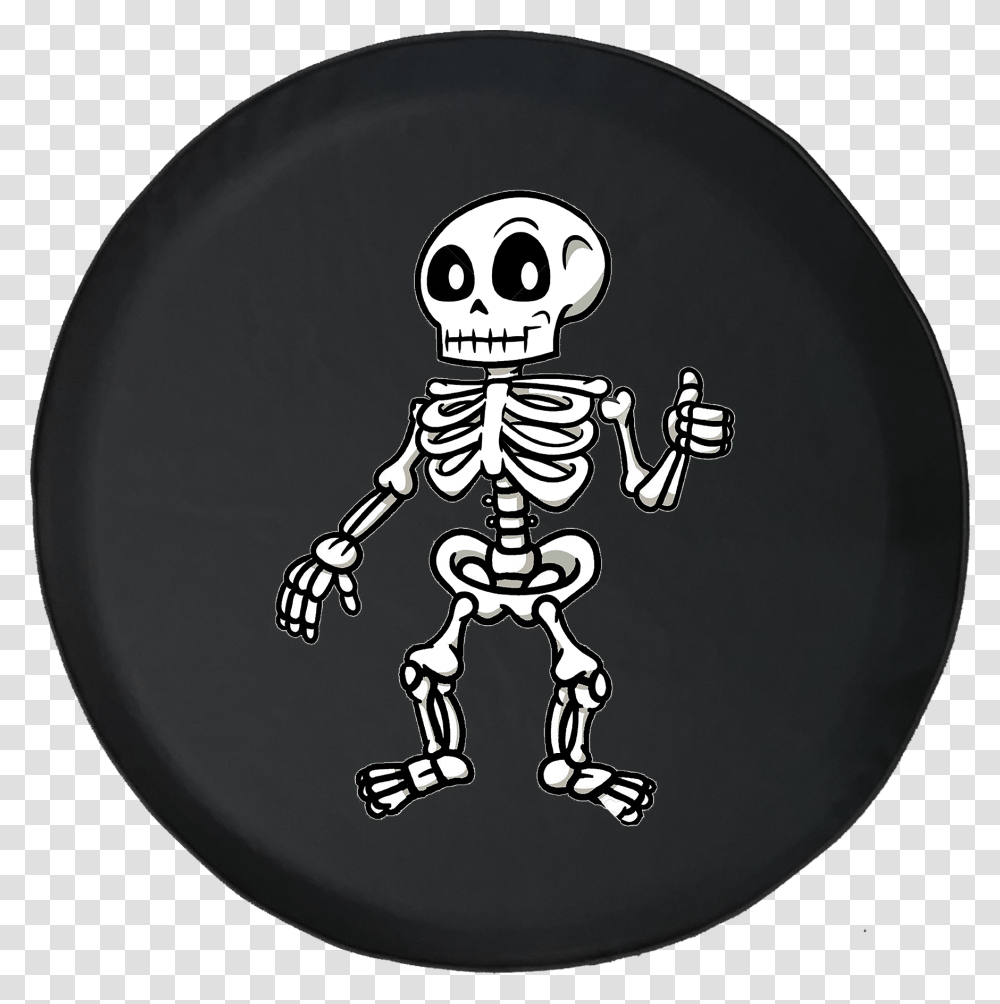 Cartoon Skeleton Thumbs Up Spooky Scary Haunted Halloween Skeleton Cartoon Thumbs Up Transparent Png