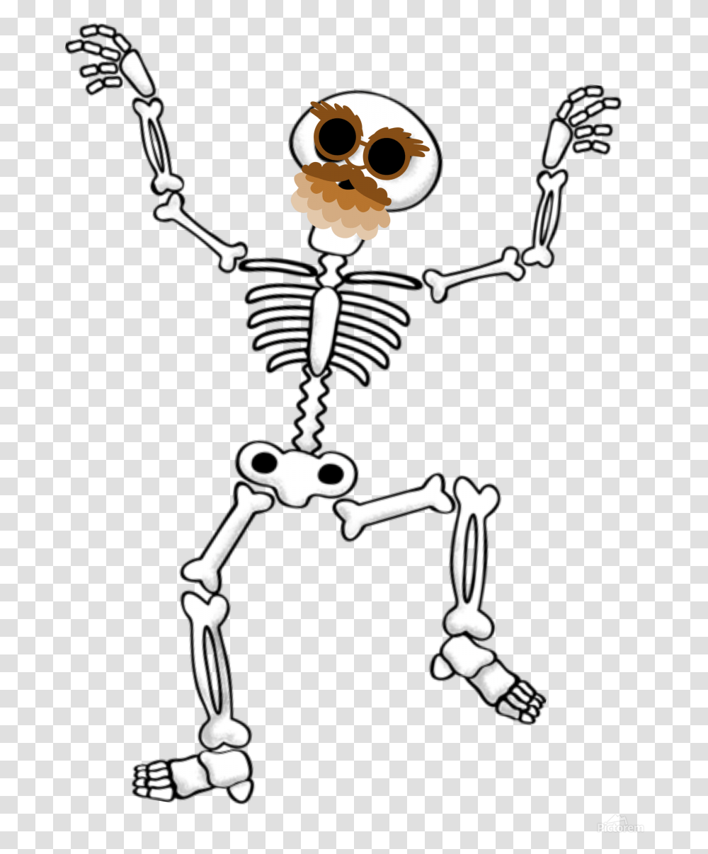 Cartoon, Skeleton Transparent Png