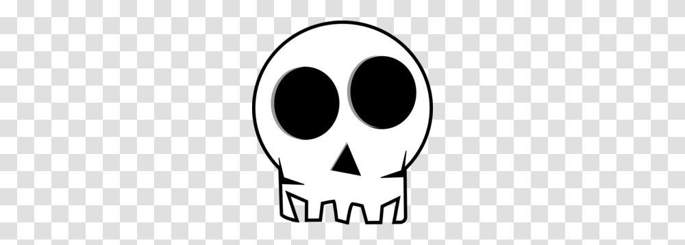 Cartoon Skull Clip Art, Stencil, Emblem Transparent Png