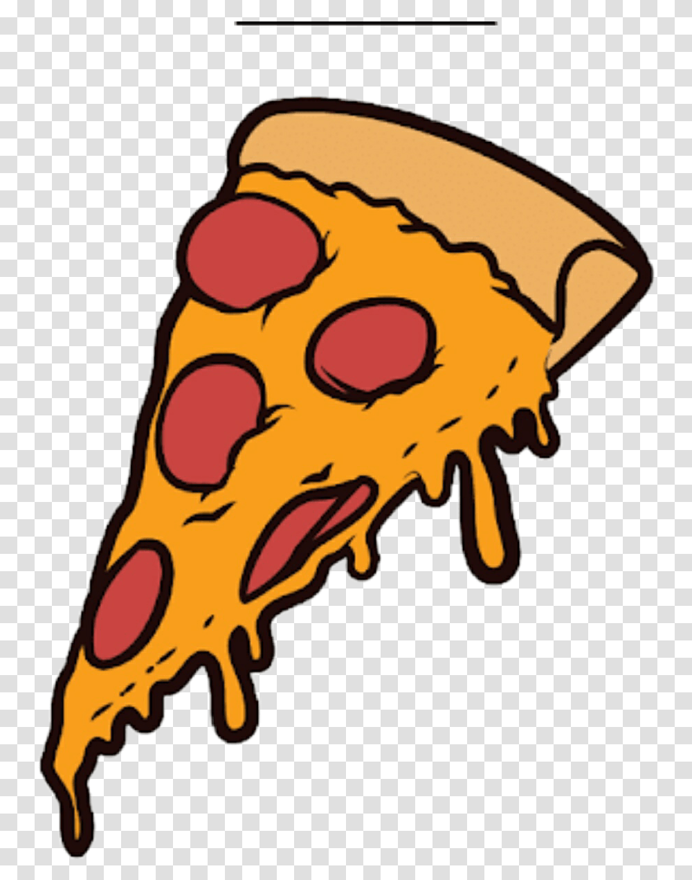 Cartoon Slice Cartoon Pizza, Food, Seed, Grain, Produce Transparent Png