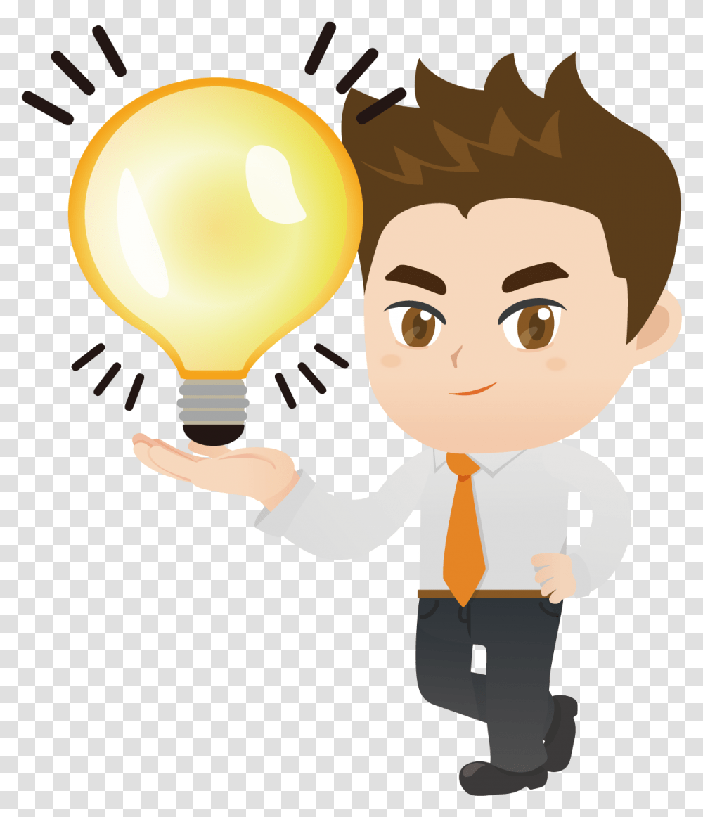 Cartoon Smartphone Clip Art Smart Boy Cartoon, Light, Lightbulb, Person, Human Transparent Png