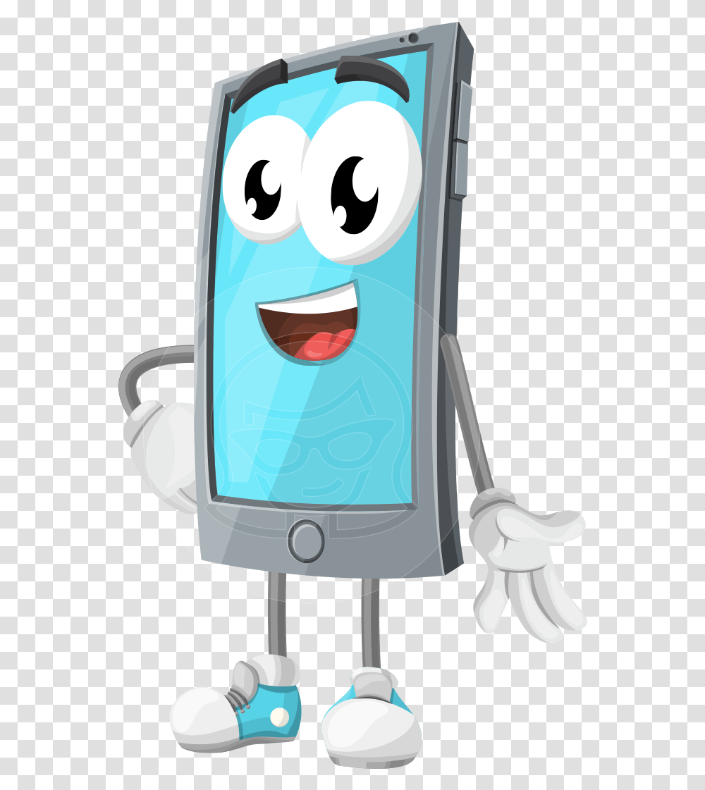 Cartoon Smartphone, Electronics, Mobile Phone, Cell Phone, Lamp Transparent Png