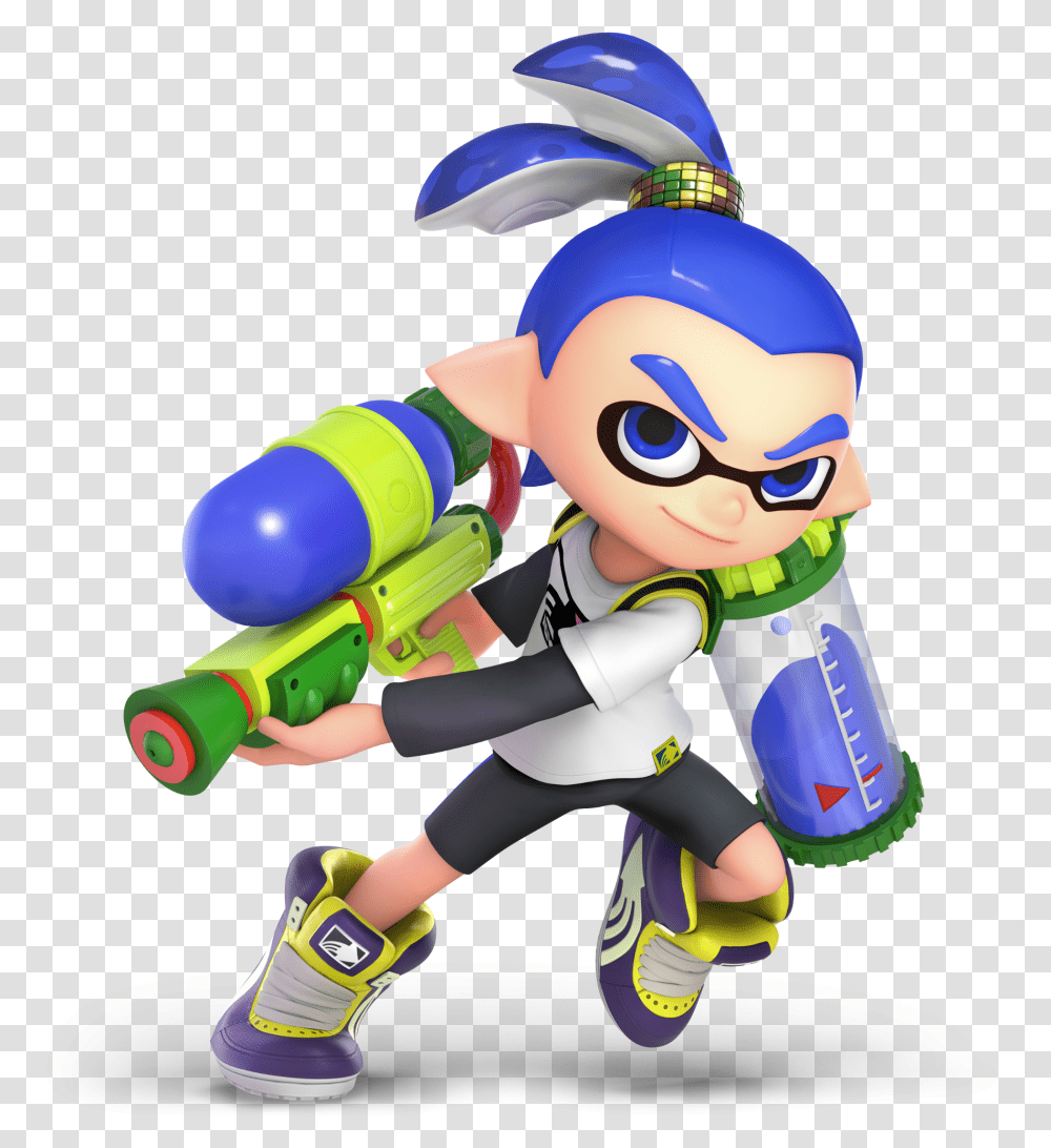 Cartoon Smash Bros Ultimate Character Art, Person, Human, Toy, Water Gun Transparent Png