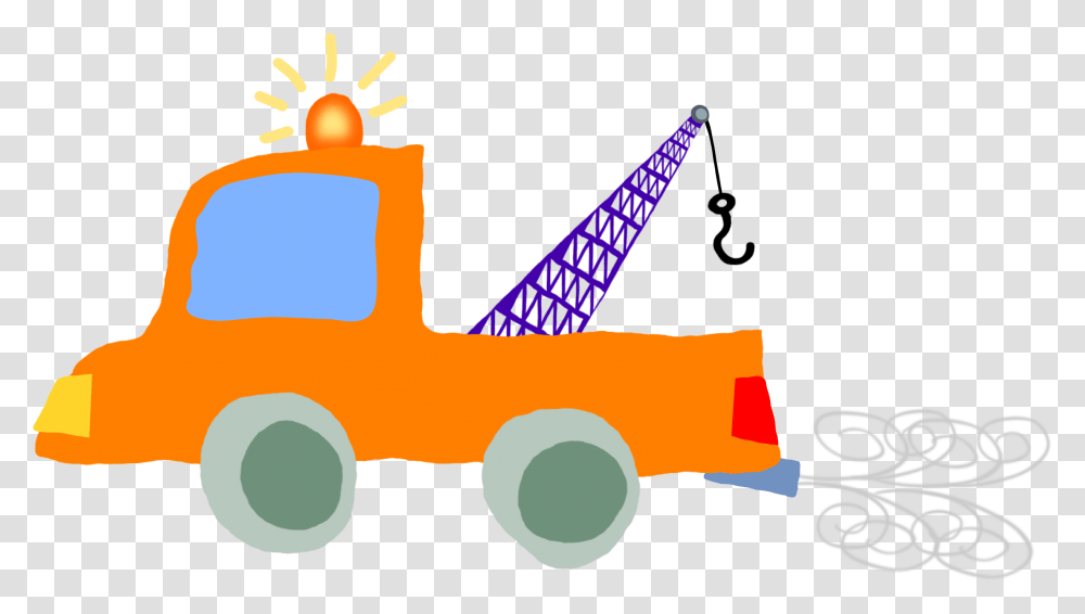 Cartoon Smoke Cranes Car Cartoon, Toy, Seesaw Transparent Png
