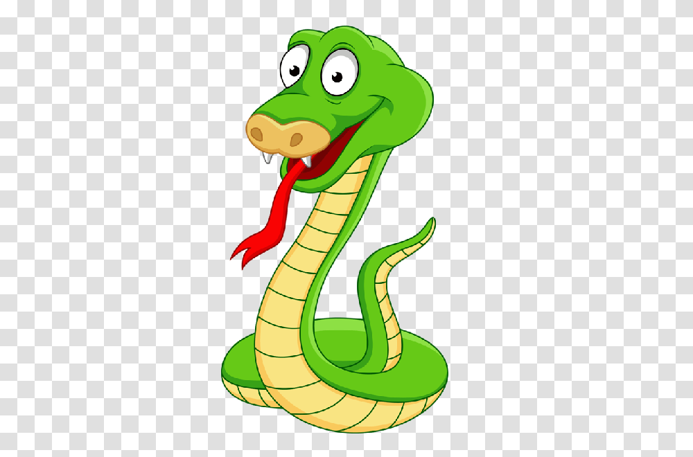 Cartoon Snake Clipart, Reptile, Animal, Cobra Transparent Png