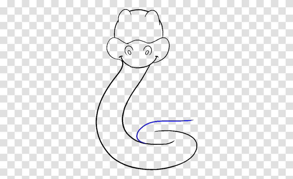 Cartoon Snake Picture Serpent, Light, Outdoors, Moon, Outer Space Transparent Png