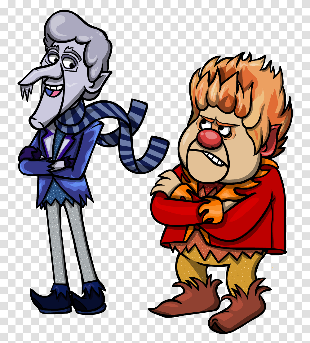 Cartoon Snow Snow Miser Heat Miser Cartoon, Person, Human, Poster, Advertisement Transparent Png