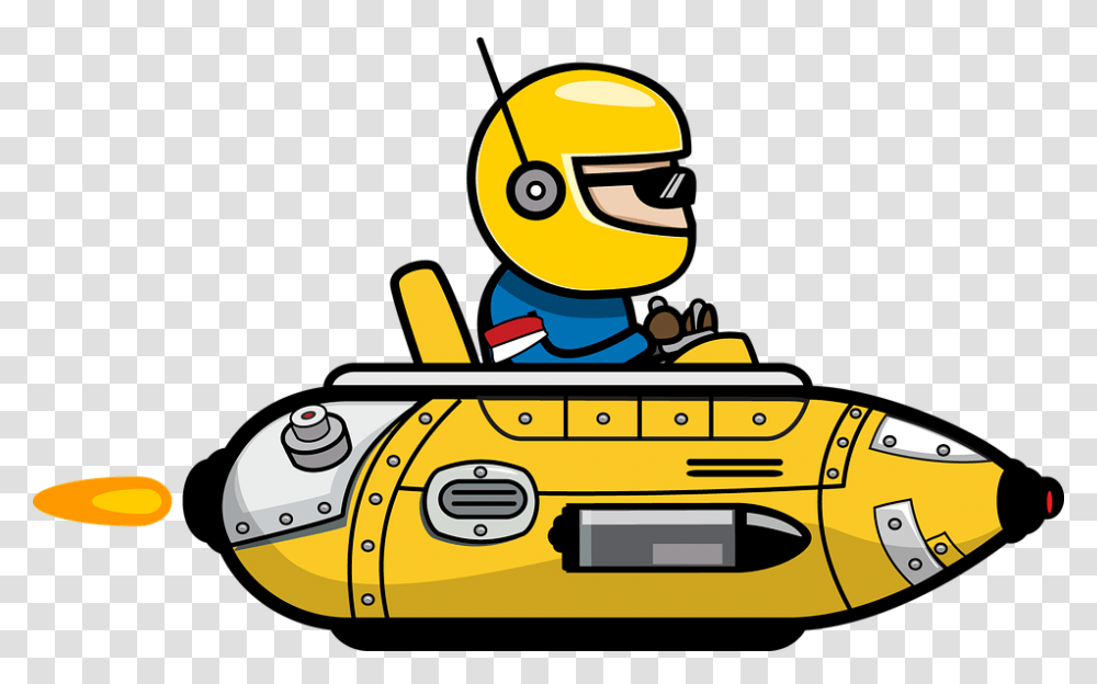Cartoon Space Racer Galaxy Science Rocket, Electronics, Helmet, Apparel Transparent Png