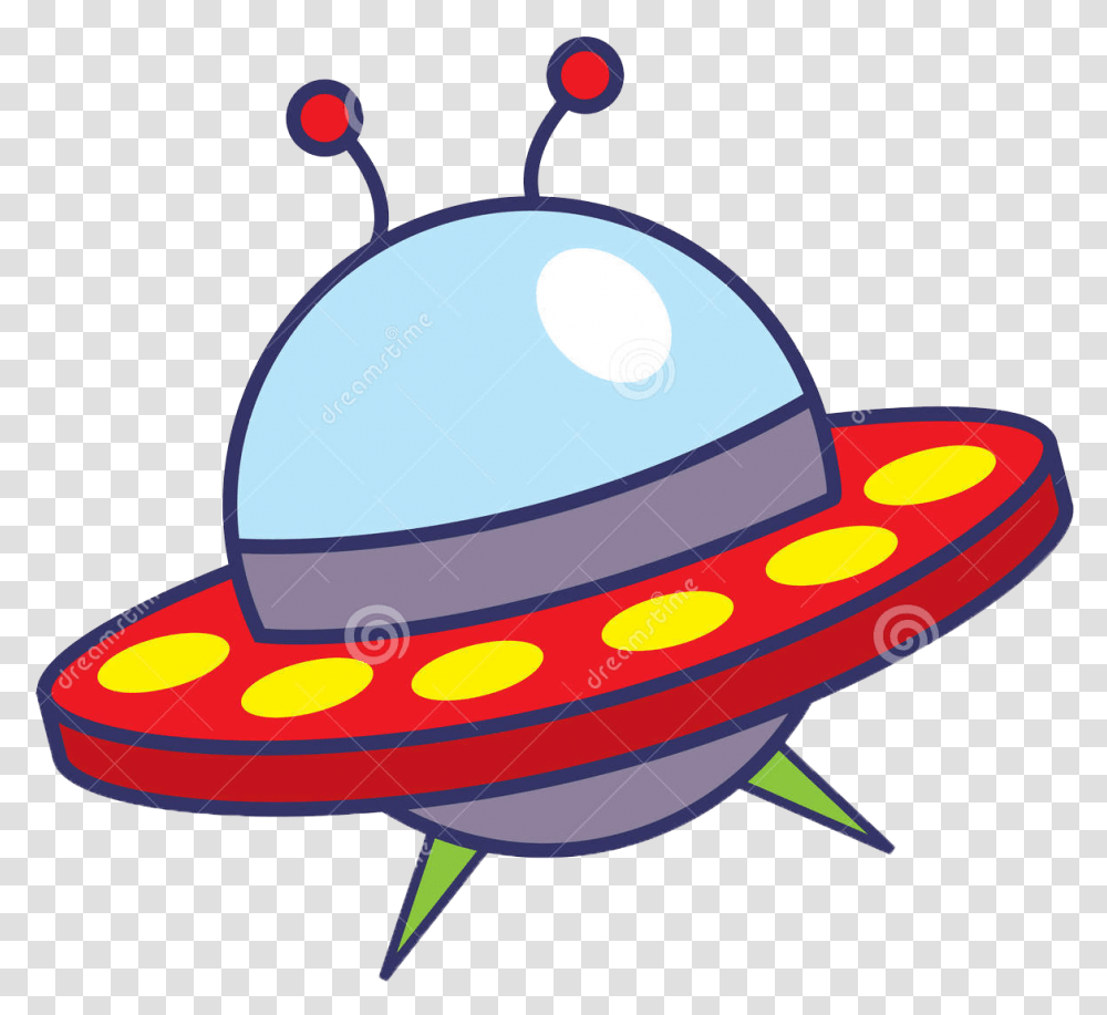 Cartoon Spacecraft Extraterrestrial Life Starship Clip, Apparel, Sombrero, Hat Transparent Png