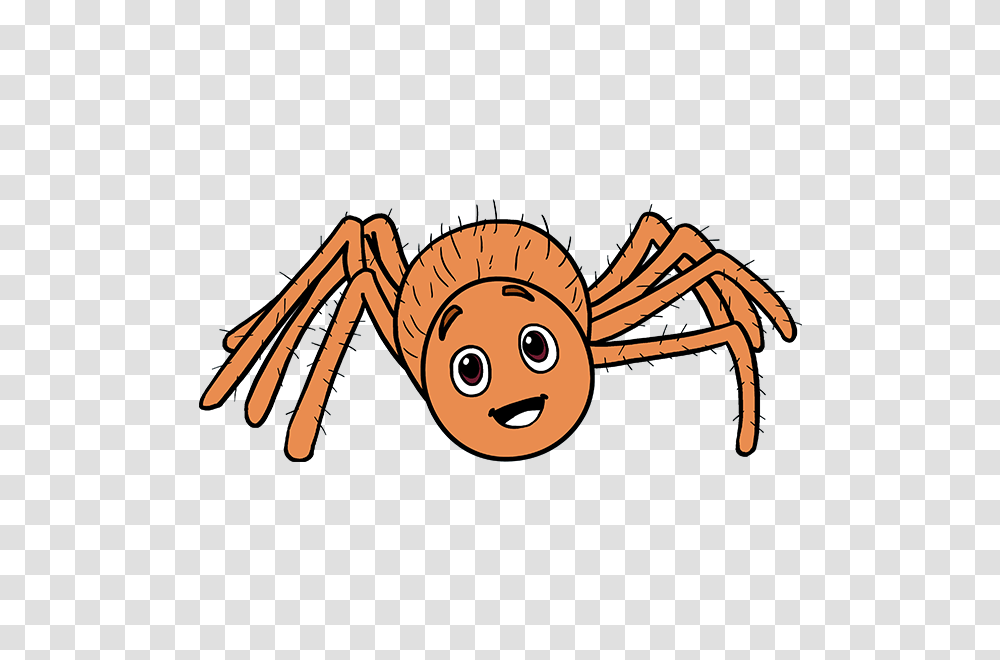 Cartoon Spider Images Group With Items, Sea Life, Animal, Seafood, Crab Transparent Png