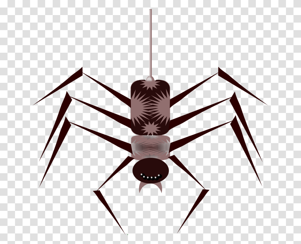 Cartoon Spider, Lamp, Animal, Invertebrate, Insect Transparent Png
