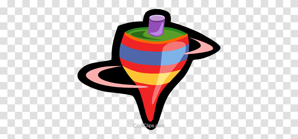 Cartoon Spinning Top, Label Transparent Png