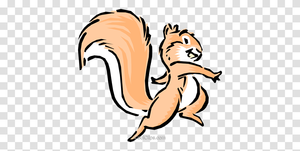 Cartoon Squirrel Royalty Free Vector Clip Art Illustration, Bird, Animal, Face Transparent Png
