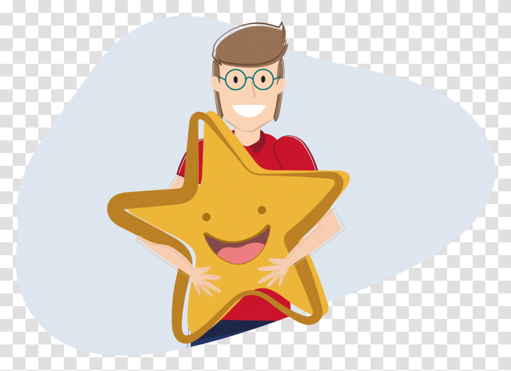 Cartoon, Star Symbol, Drawing Transparent Png