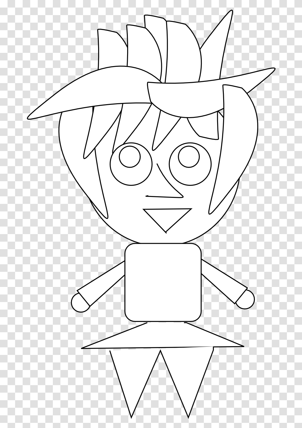 Cartoon, Stencil, Book, Comics, Manga Transparent Png