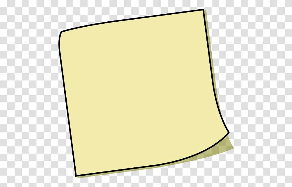 Cartoon Sticky Notes Clipart Cartoon Sticky Notes, Scroll, Paper Transparent Png